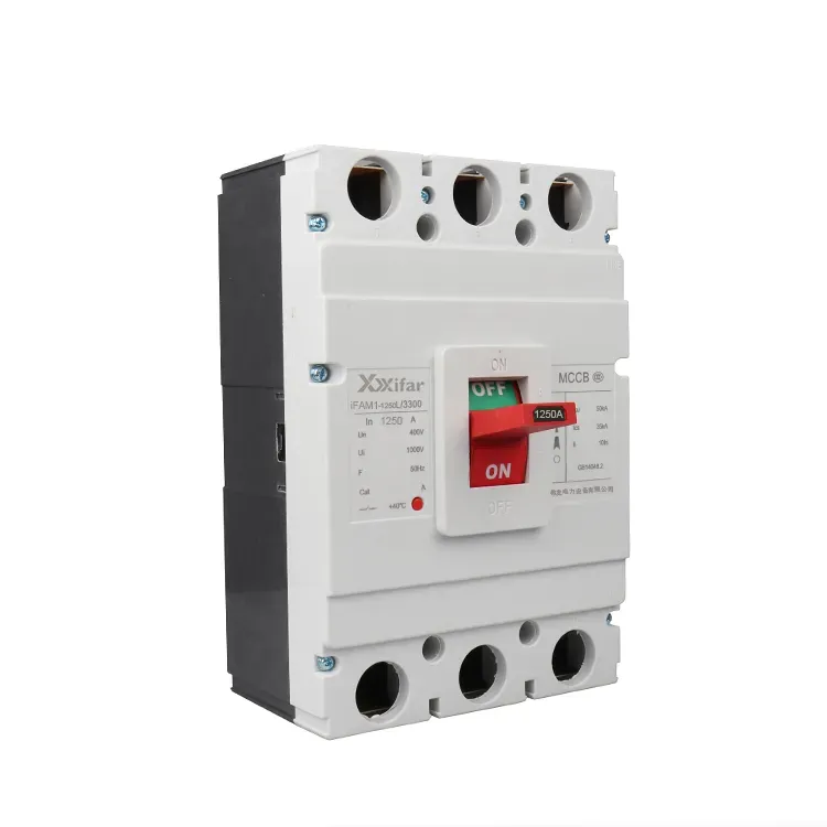 เซอร์กิตเบรกเกอร์ Mccb 1250 แอมป์ 3 เสา 600v