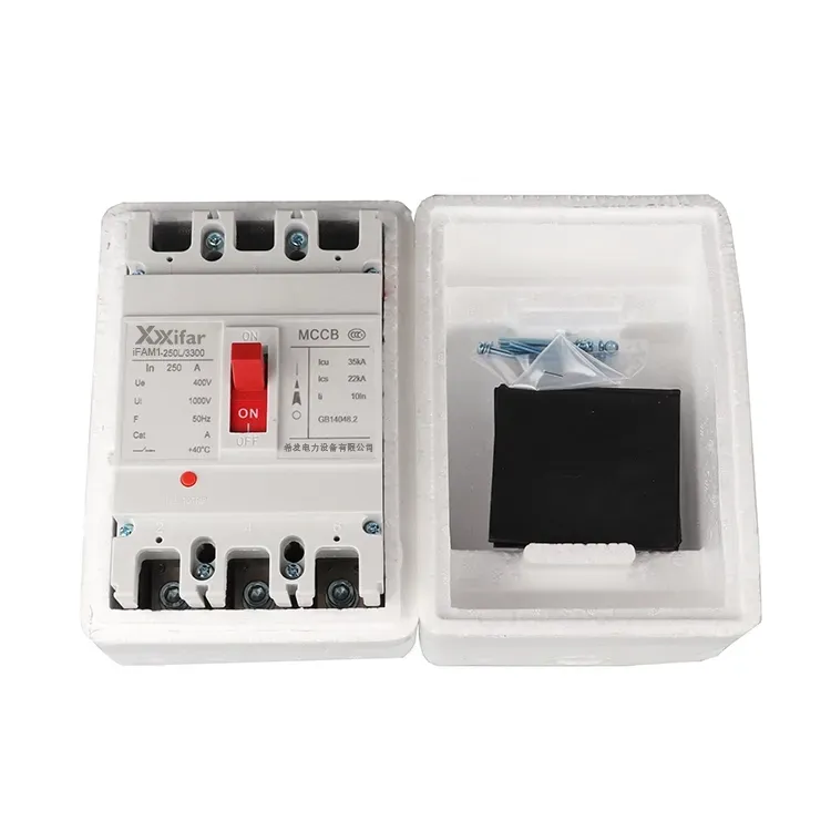 250a 2p Mccb Circuit Breaker ชนิดคงที่