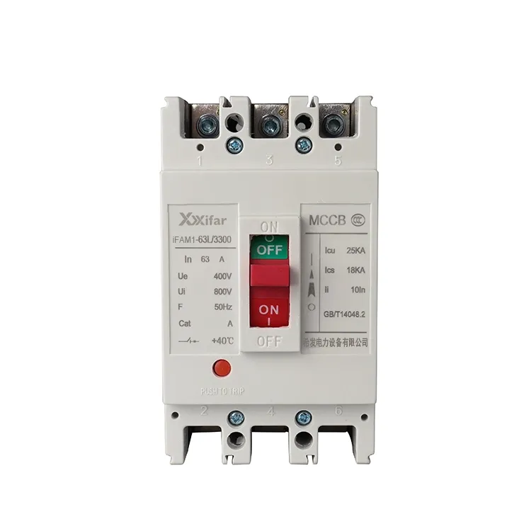 63a 4p Tpn Mccb พร้อมหน้าสัมผัสเสริม
