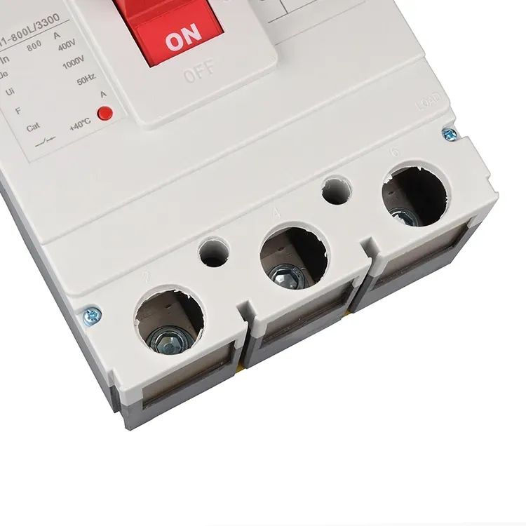 400v 800a เซอร์กิตเบรกเกอร์หุ้มฉนวนแบบขึ้นรูป